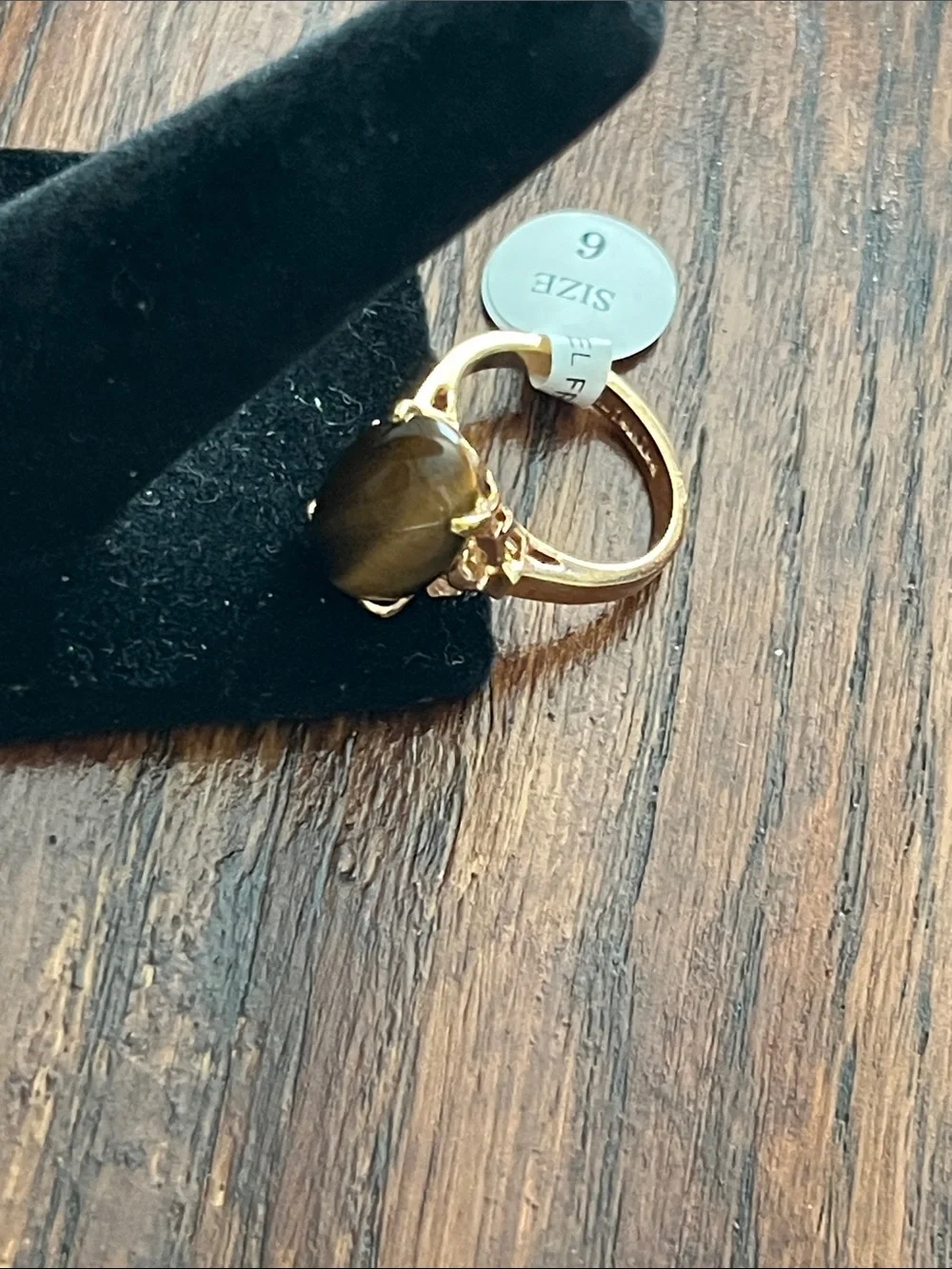 Lot of 3 Elegant 18KT Gold Electroplated Rings